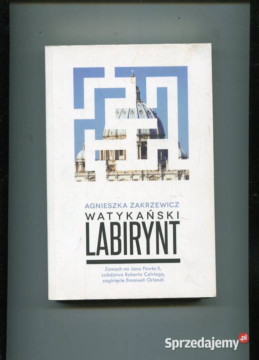 Watykański labirynt Agnieszka Zakrzewicz sprzedam