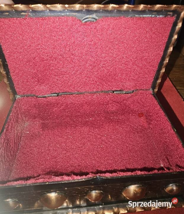 Szkatułka Miedziana na bizuterię