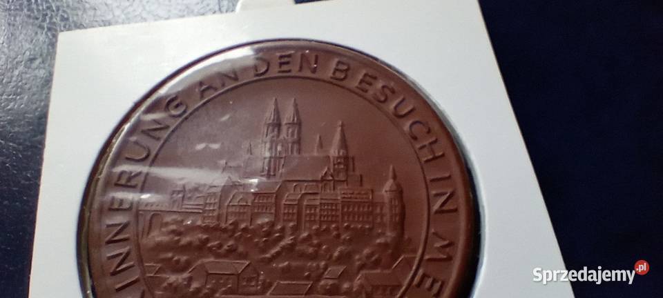 Stare monety Medal Niemcy porcelana 80 Lesko