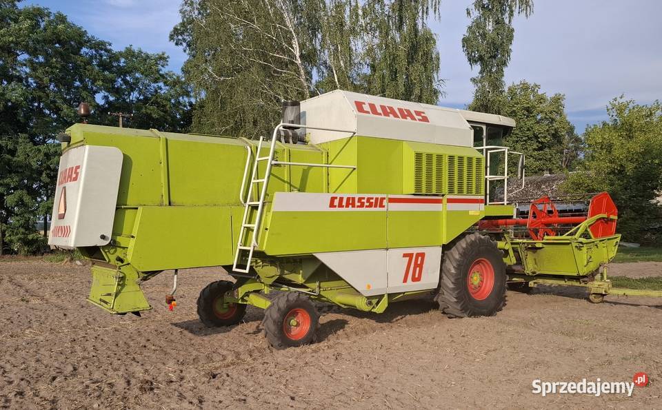 Claas dominator 78 classic mazowieckie Dobre