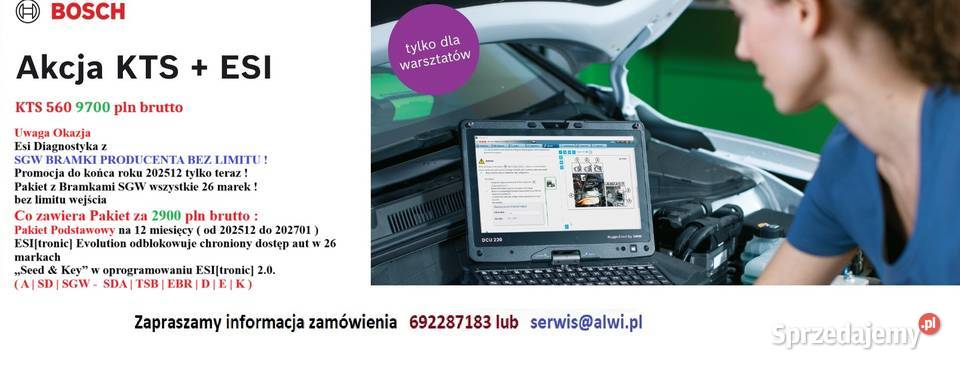 Esi Diagnostyka z 26 marek z SGW bez limitu Bielsko-Biała