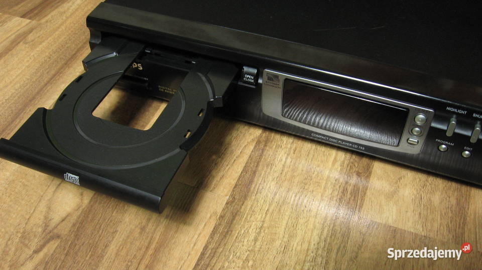 Philips CD 753 Odtwarzacz wyjście cyfroweCDRW Odtwarzacze CD i MD Świebodzice