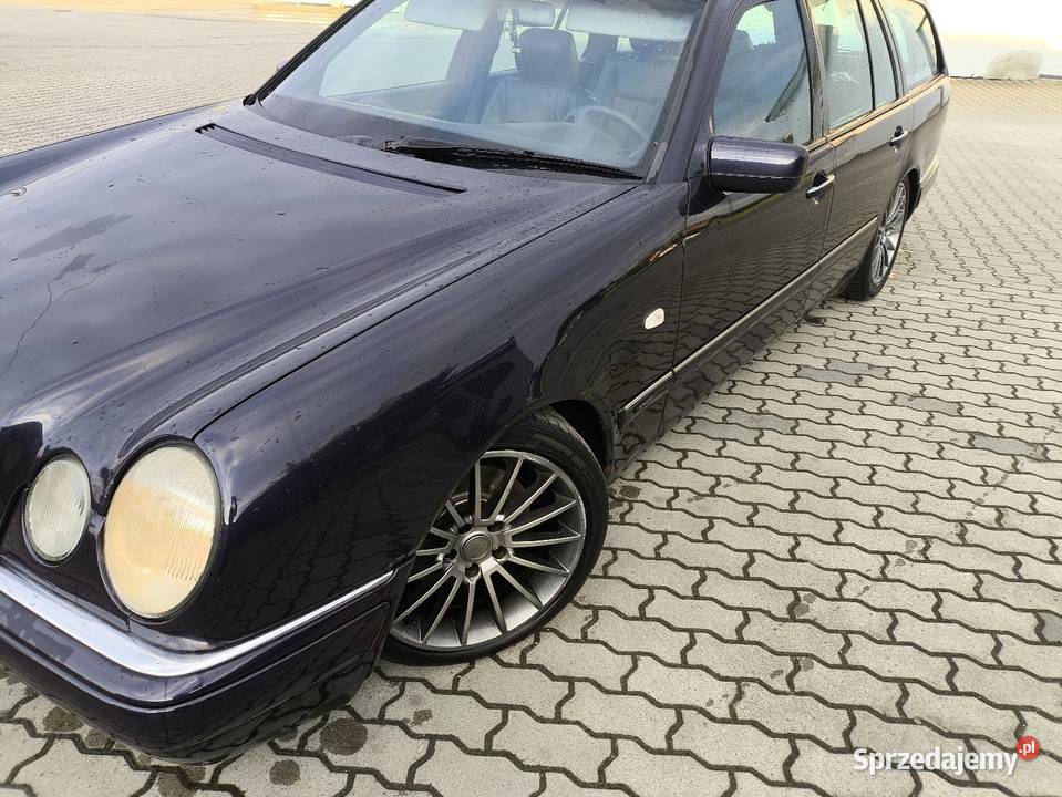 Mercedes S210 W210 kombi avangarde 20 kompresor aluminiowe felgi małopolskie Nowy Sącz