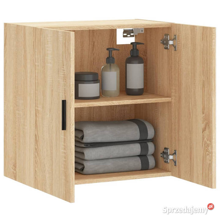 Szafka wisząca dąb sonoma 60x31x60 materiał