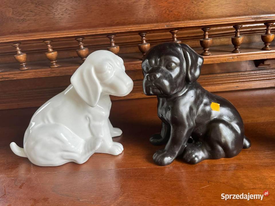 Figurka szczeniaka doga Z lat 60 XX wieku Gdańsk