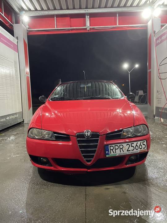 Alfa Romeo 156 19 jtd 2004r welurowa tapicerka Przemyśl