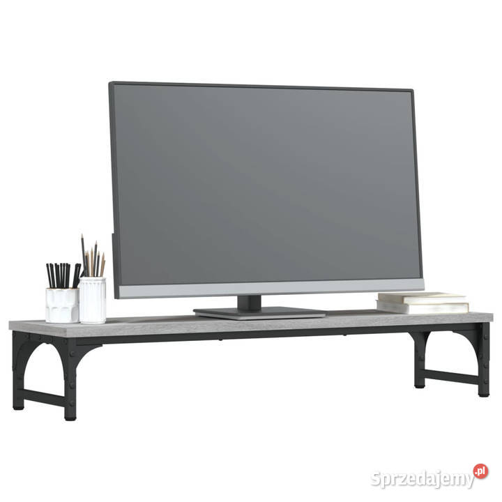 Podstawka pod monitor szary dąb sonoma 85x23x155 Warszawa