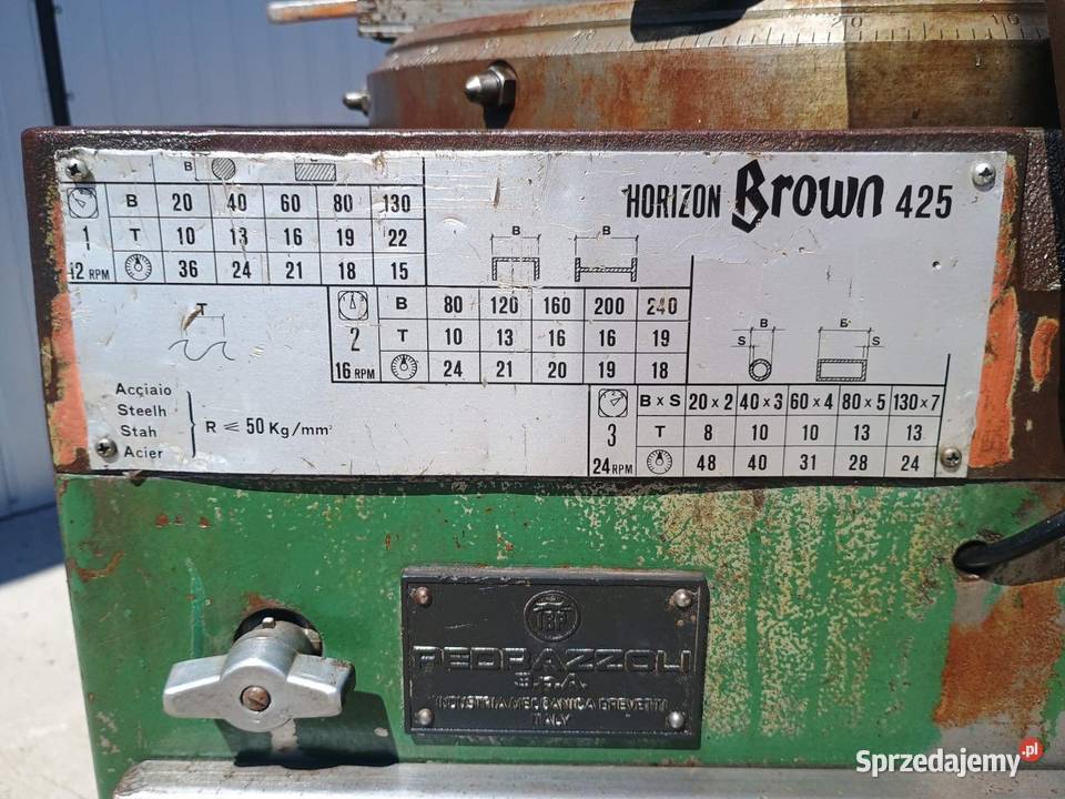 piła ukośnica 425mm do metalu HSS przycinarka Końskowola