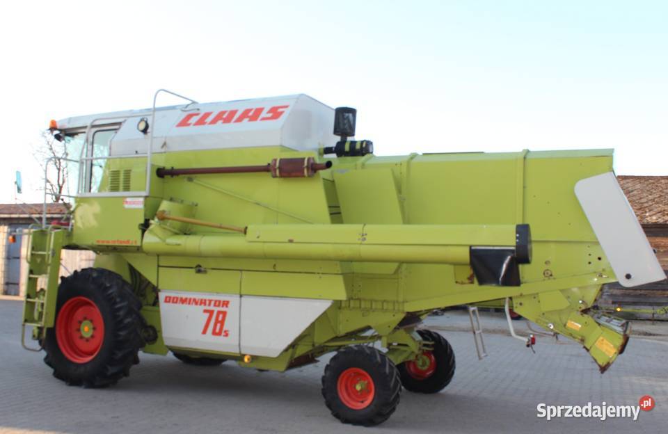 Claas Dominator 78s zero korozji 3500mth nieuszkodzony mazowieckie Borowie