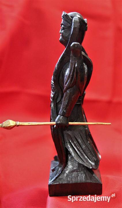 Wojownik Drewniana rzeźba Figura dalekowschodnia podlaskie Sokółka