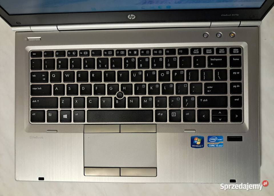 Laptop Hp EliteBook 8470p cpu i5 ram 8GB SSD 1TB Obsługa standardu 802.11n  Kraków