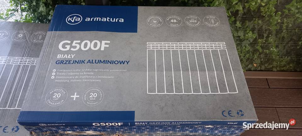 sprzedam nowe grzejniki aluminowe KFA armatura Wola Zabierzowska