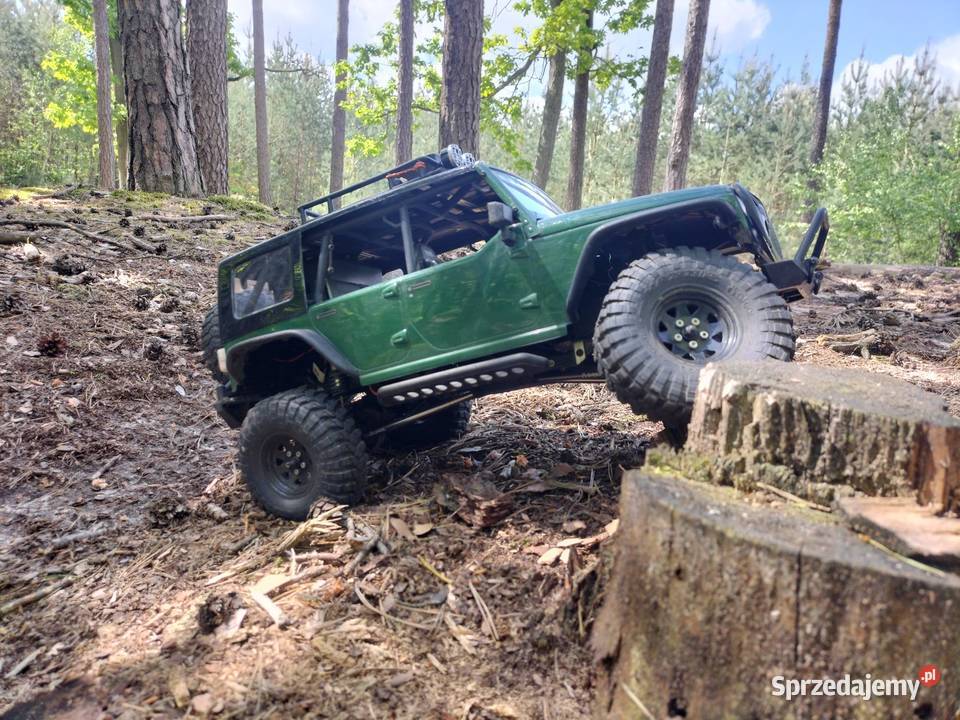 RC Trial Axial SCX10 Jeep Wrangler Rubicon 110 wielkopolskie Ostrów Wielkopolski sprzedam