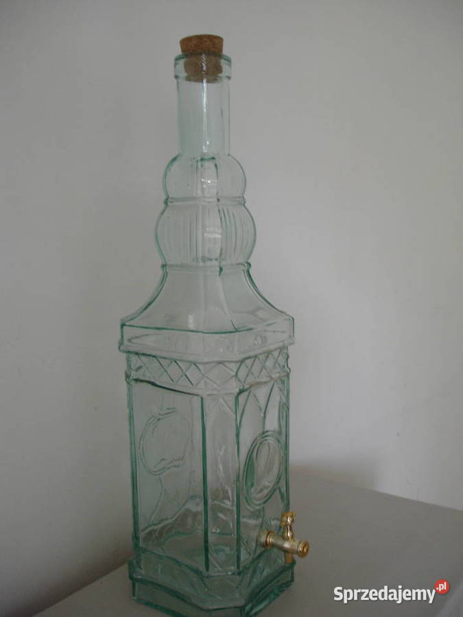 Butelka WIEŻA z kranikiem 65L Zielona Góra sprzedam