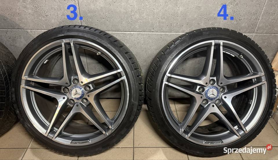 19 Mercedes w205 AMG c63 85J ET38 95J ET56 Lubasz