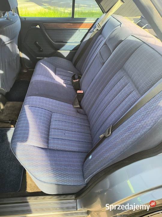 Mercedes Benz w124 fotele boczki niebieskie Warszawa sprzedam