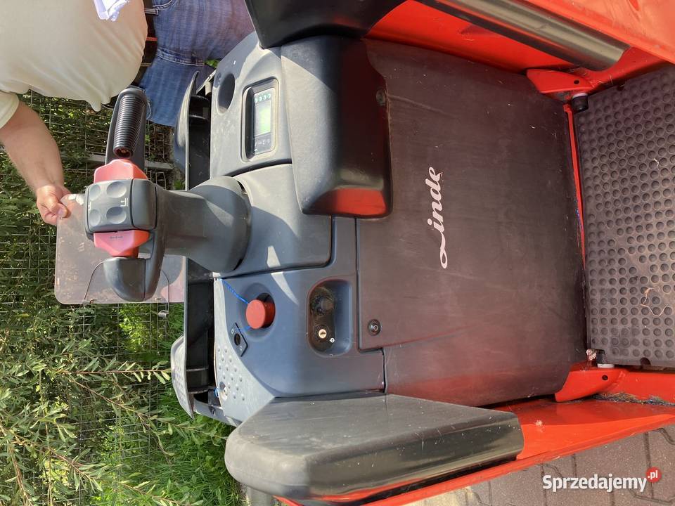 Syndyk sprzeda wózek paleciak marki Linde Wózki widłowe Ostrowiec sprzedam