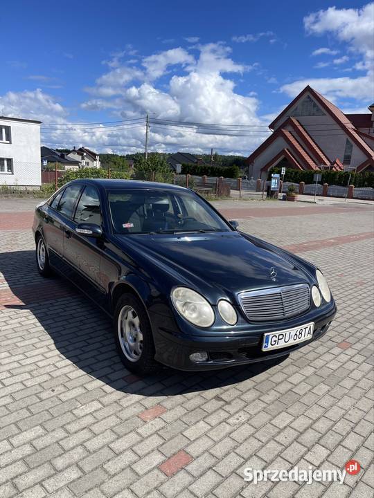 Mercedes E class 2002 21 diesel 150 manual przeb Wejherowo