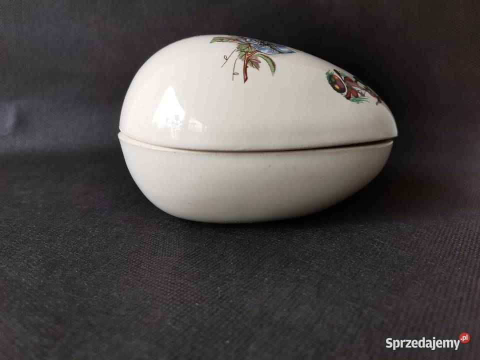 Stary pojemnik bomboniera Jajo Jajko Wielkanocne śląskie Katowice