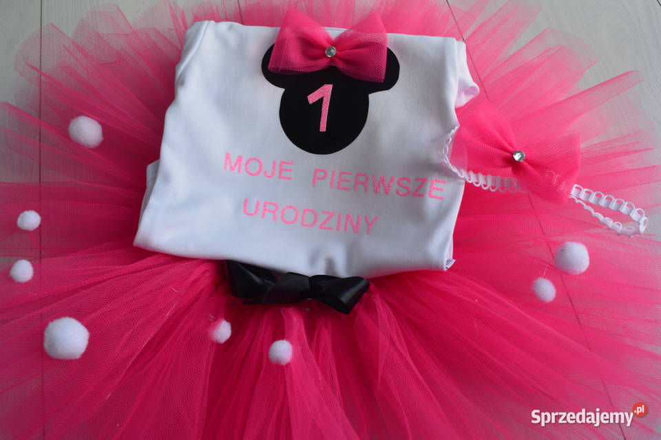 Tutu dziewczynka roczek urodziny Odzież Waćmierz