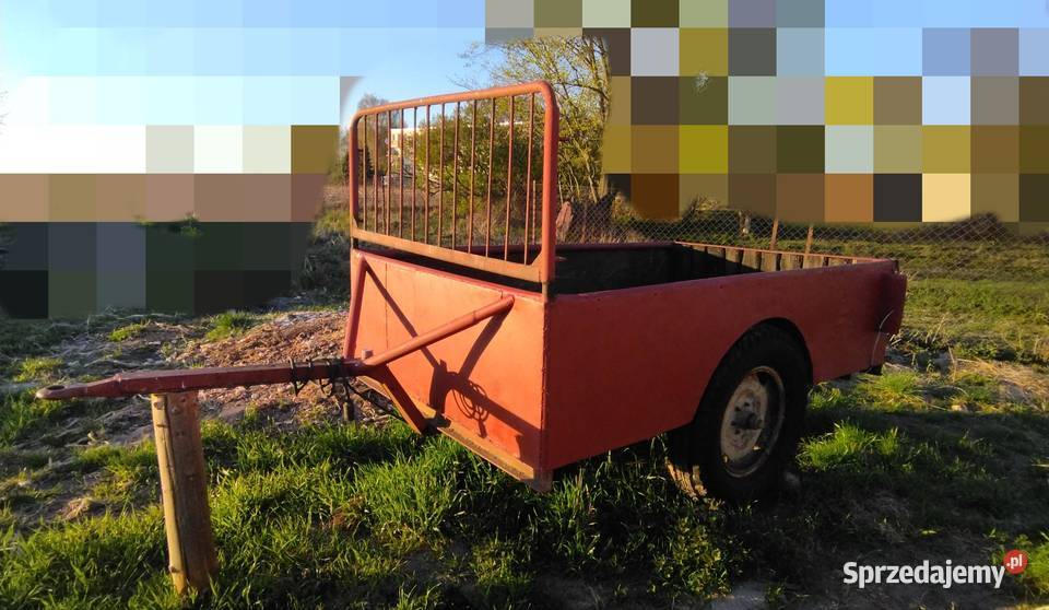 Przyczepka lekka Złotniki Kujawskie 88180 nieuszkodzony sprzedam