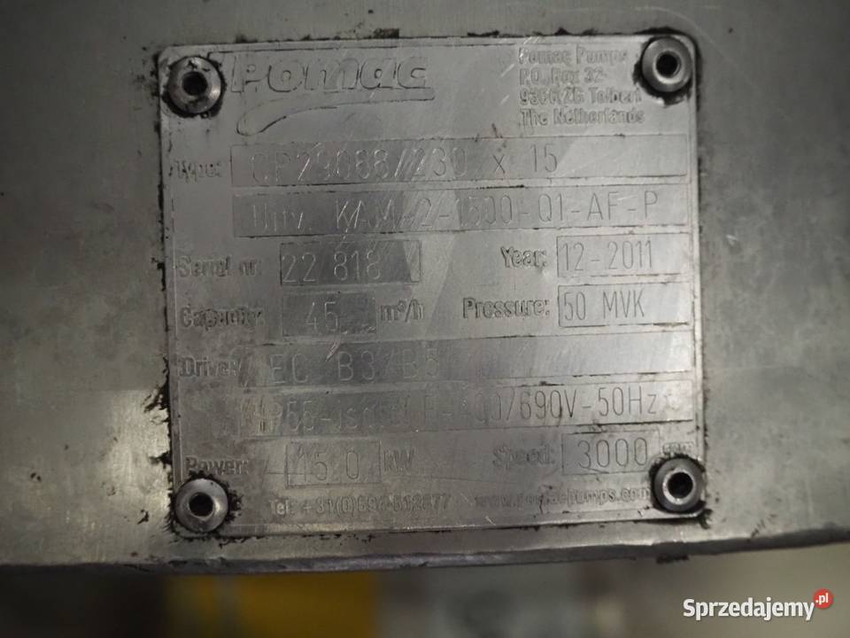 Linia do pasteryzacji śmietanki Alfa Laval Tetra Krotoszyn