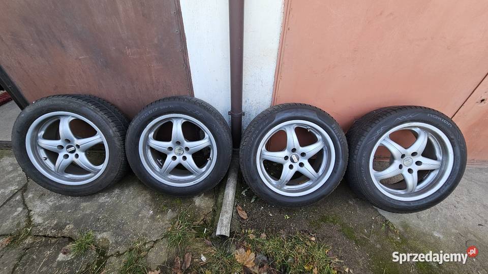 Opony felgi 21555 R17 zimowe aluminiowe 5x108 śląskie Żory