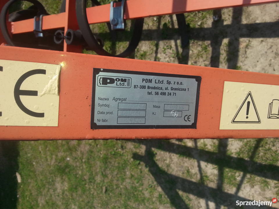 Agregat uprawowy Pom Brodnica 2 Kiełczewice Dolne sprzedam