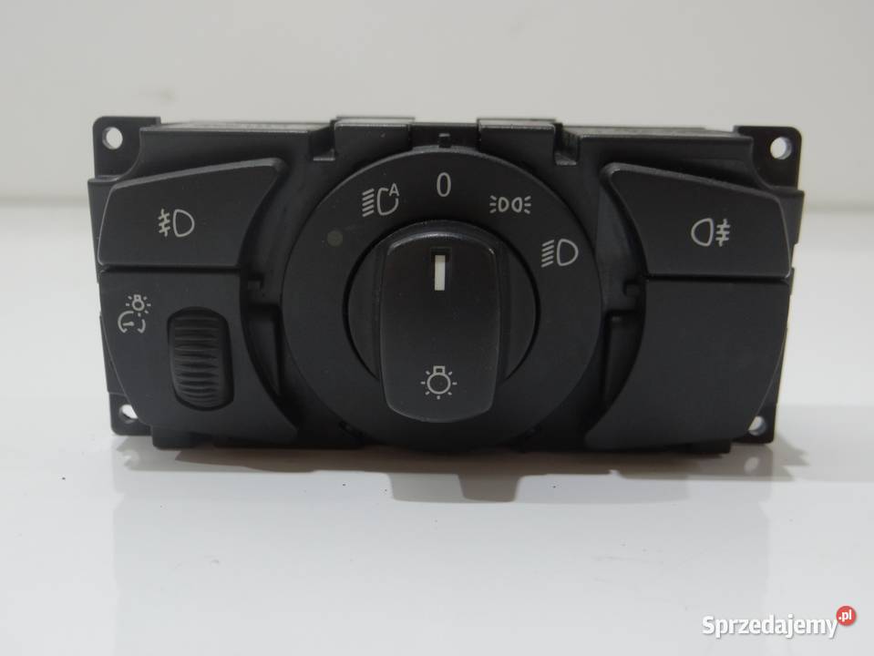 PANEL PRZEŁĄCZNIK ŚWIATEŁ BMW E60 E61 6953735 Części samochodowe
