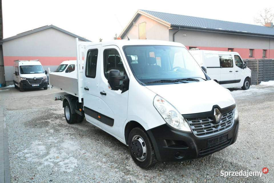 Renault Master wywrotka 6 osobowa brygadówka nieuszkodzony Renault Warszawa