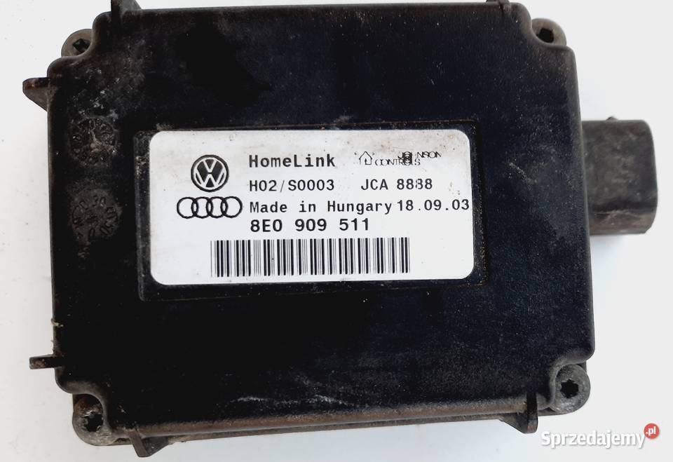 Audi Sterownik Home Link w zderzak A4 A6 Q7 TT osobowe Szczerbice