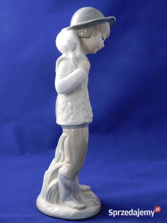 Figurka chłopca niosącego owce Zaphir 829 Fiaf Szczecin