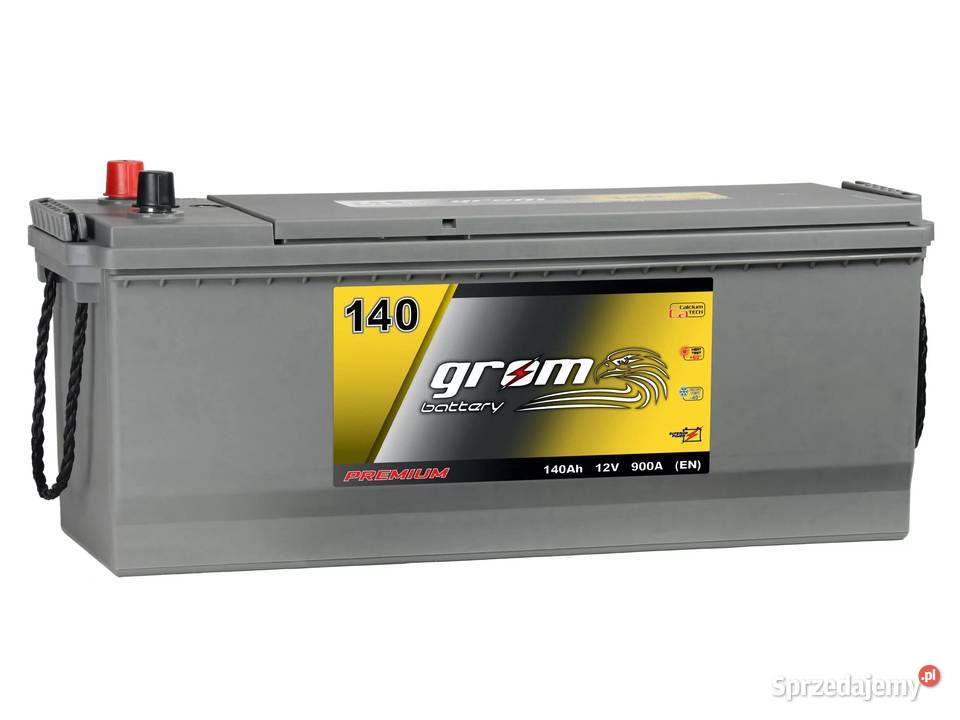 Akumulator GROM Premium 140Ah 900A EN LEWY PLUS