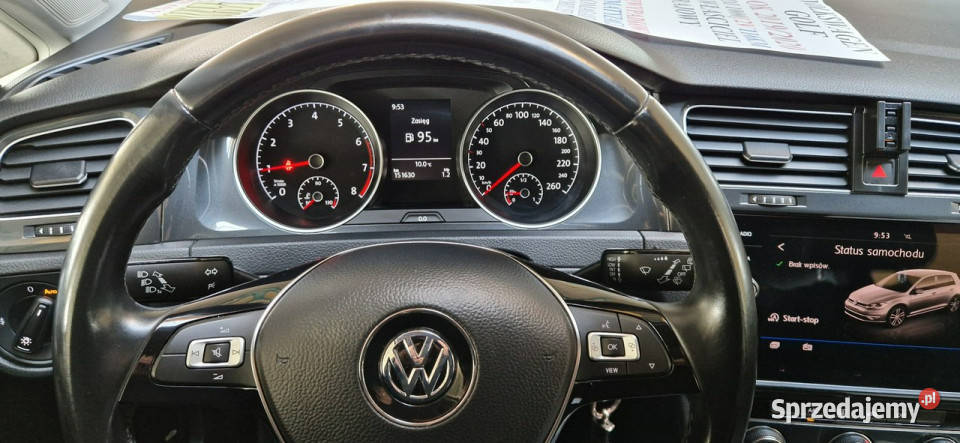 Volkswagen Golf 201920 opis W podanej ROCZNA tempomat Golf
