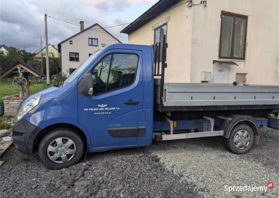Renault Master III 2011r Wywrotka 860kg Milówka