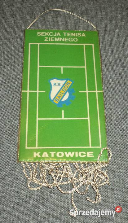 KS Baildon Katowice Sekcja Tenis Ziemny 1977r Piekary Śląskie