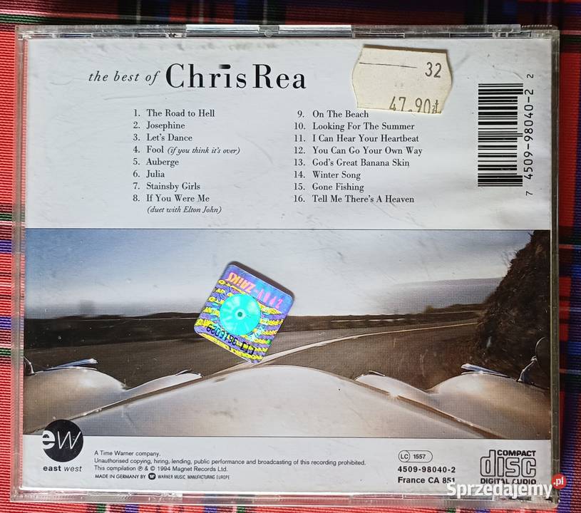 The best of Chris Rea CD małopolskie