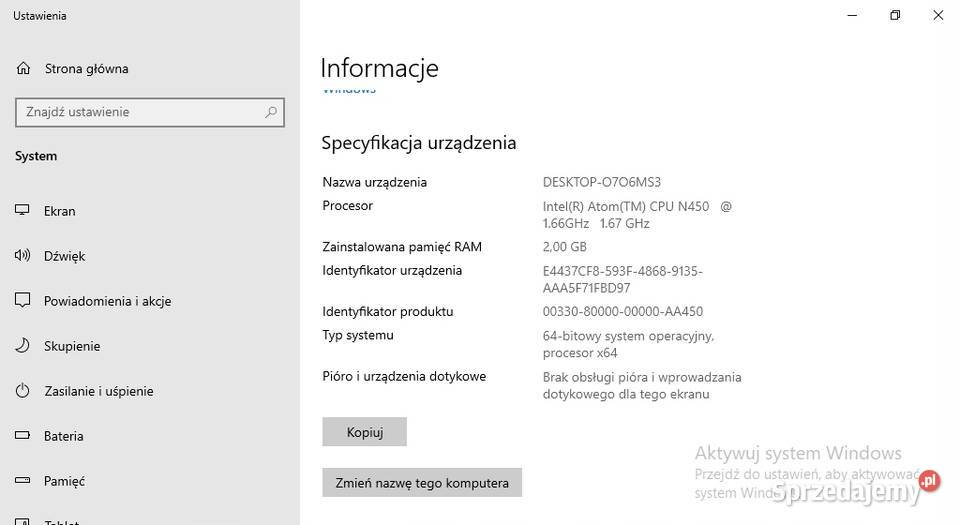 HP Mini 2101000EW 101 Modem SIM do internetu