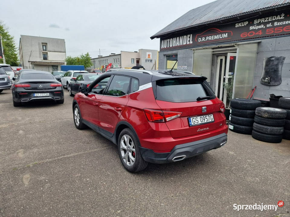 Seat Arona 10 Benzyna 110 FRLine DSG Full LED SUV pomorskie Słupsk