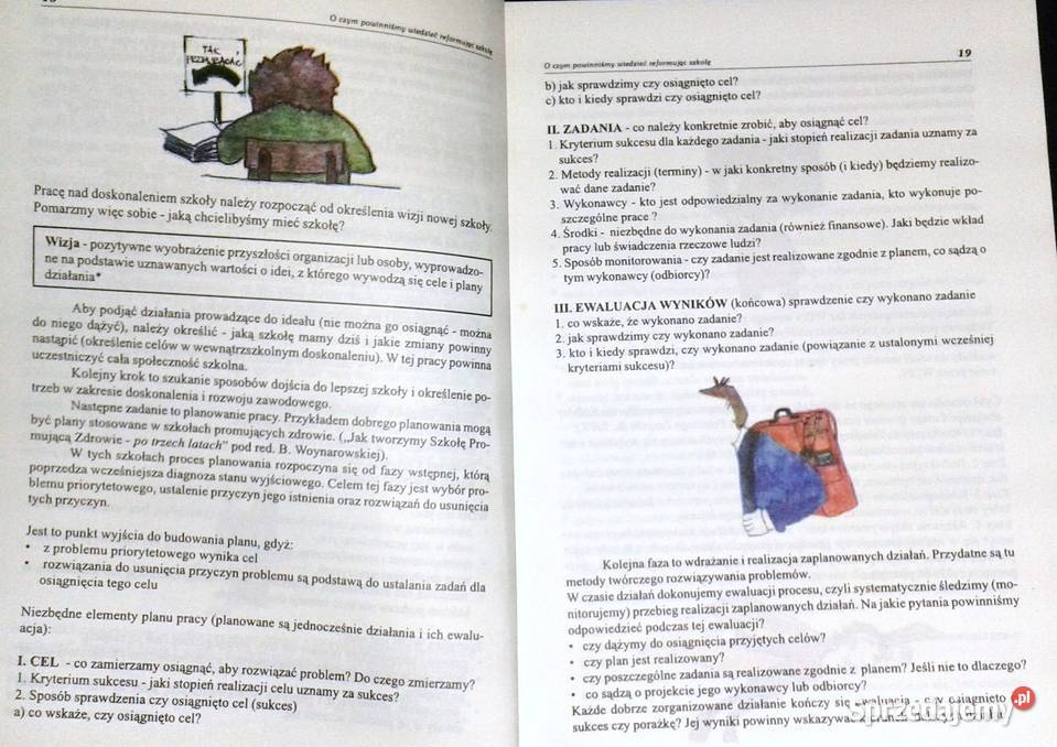 O czym powinniśmy wiedzieć reformując szkołę Rok wydania 1999