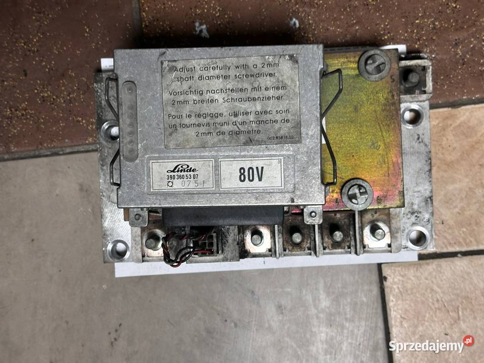 Płyta sterująca sterownik linde 3903605729 80V śląskie Antonie