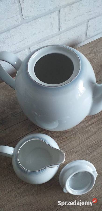 Porcelanowy sygnowany zestaw Niemcy Przedbórz