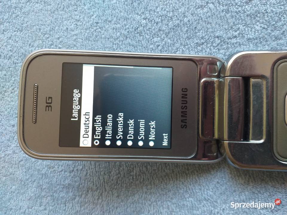 samsung gtc3595 c3595 unikat telefon z klapką świętokrzyskie Sandomierz