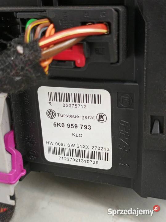 MECHANIZM SZYBY LEWY PRZÓD EU 5K0959793