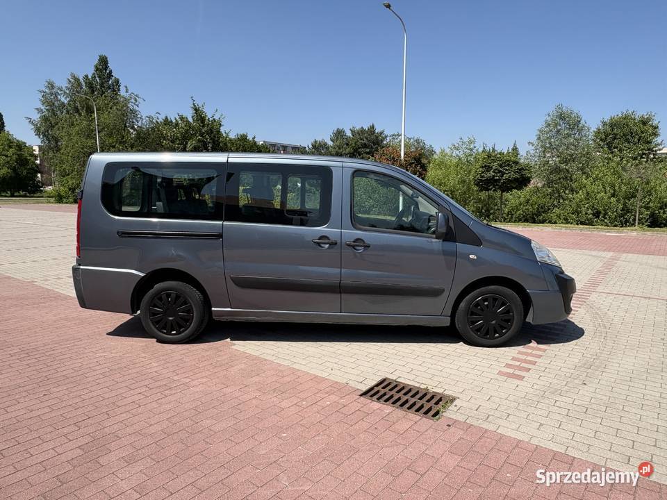Citroen Jumpy 16hdi 2008 long 9 osób klima dolnośląskie Oława