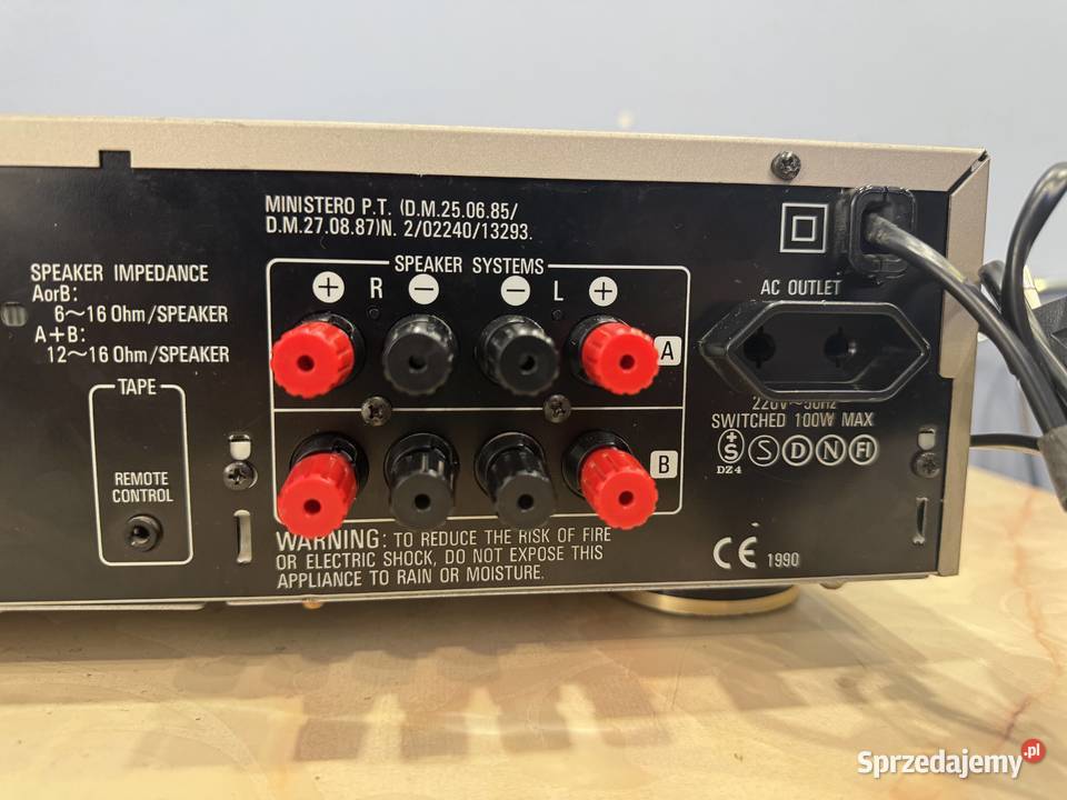 DENON DRA335R Stereo Receiver Łapy