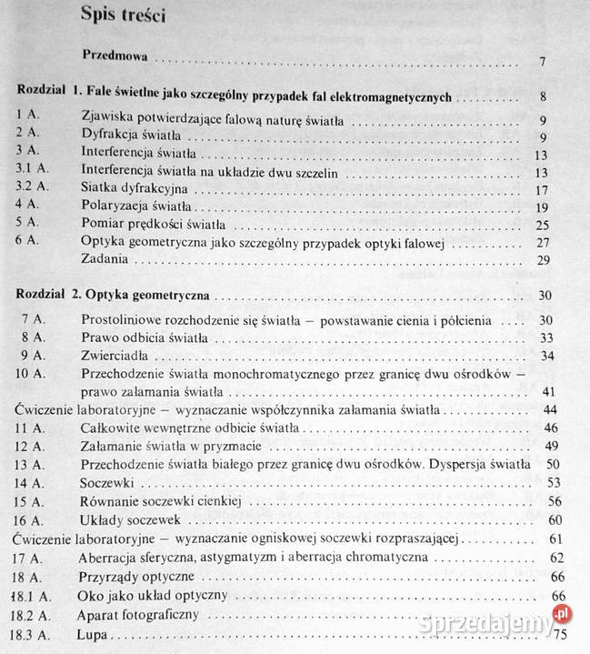 Fizyka kl 4 tech i liceum zawodowe K Chyla Pozostałe lubelskie Chełm