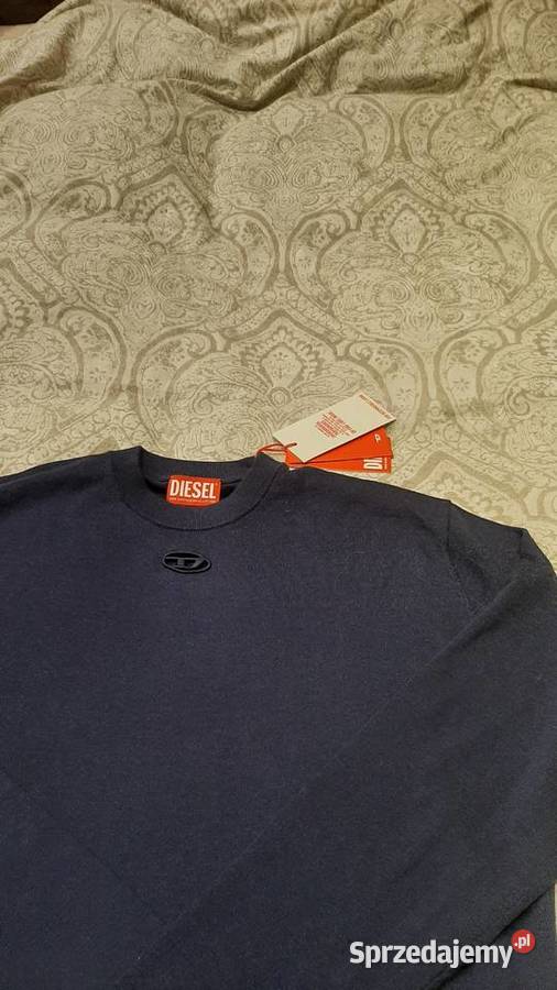Sweter Damski DIESEL S M Granatowy Nowa Sól