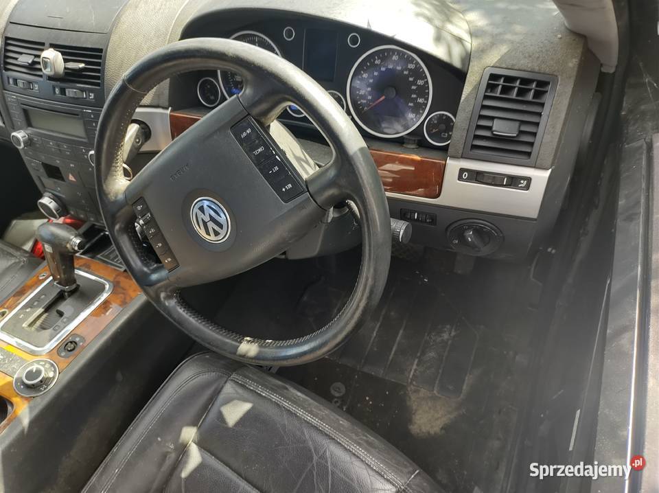 VW Touareg I kierownica poduszka airbag kierownice Wyposażenie wnętrza Kielce
