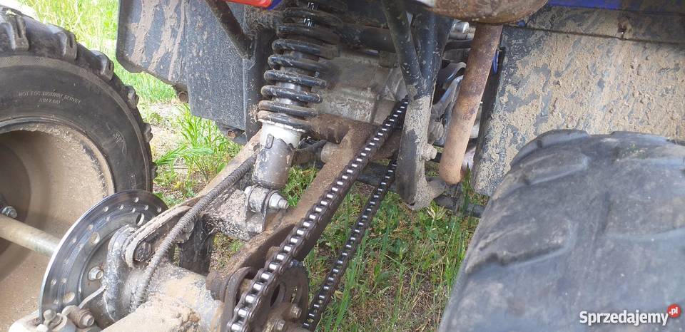 Quad 250 wyciągarka hak Bombardier Motocykle, skutery, quady Wałcz